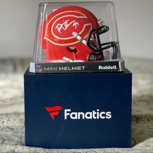 Brian Urlacher Signed Mini Helmet COA